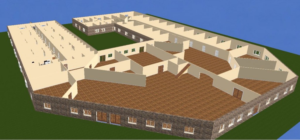 3D view, with top floor removed 